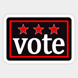 vote Sticker